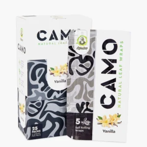 CAMO LEAF 5PK WRAPS - VANILLA