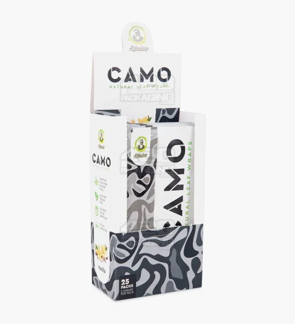 CAMO LEAF 5PK WRAPS - VANILLA - Image 2