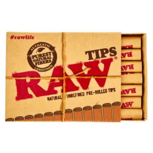 RAW UNREFINED PRE-ROLLED TIPS