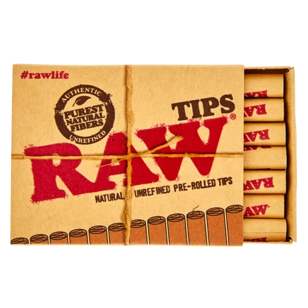 RAW UNREFINED PRE-ROLLED TIPS