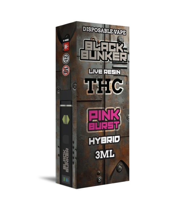BLACK BUNKER 3G DISPOSABLE HYBRID - PINK BURST