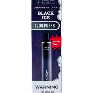 HQD PLUS 1200 5% NIC DISPOSABLE - BLACK ICE