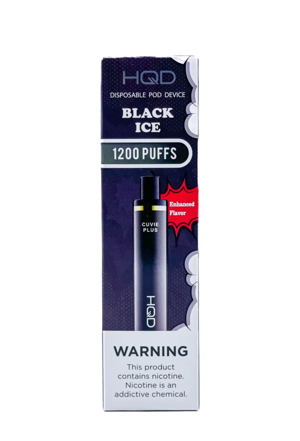 HQD PLUS 1200 5% NIC DISPOSABLE - BLACK ICE