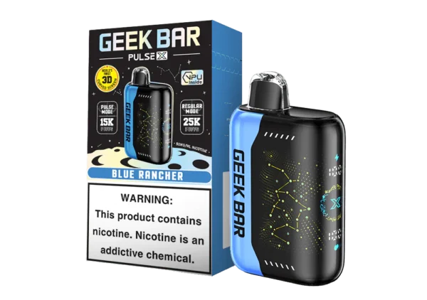 GEEK BAR PULSE X 25000 DISPOSABLE - BLUE RANCHER