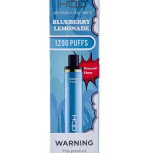 HQD PLUS 1200 5% NIC DISPOSABLE - BLUEBERRY LEMONADE