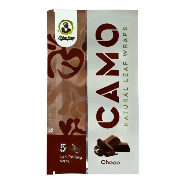 CAMO LEAF 5PK WRAPS - CHOCOLATE - Image 2