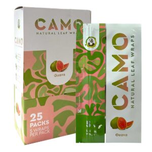 CAMO LEAF 5PK WRAPS - GUAVA