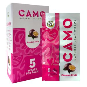 CAMO LEAF 5PK WRAPS - PASSION FRUIT