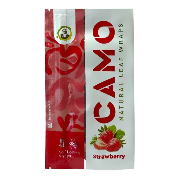 CAMO LEAF 5PK WRAPS - STRAWBERRY - Image 2