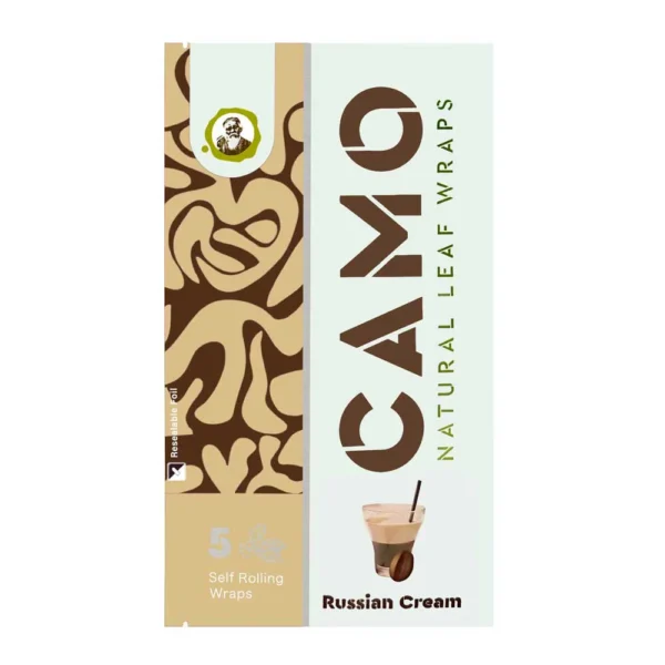 CAMO LEAF 5PK WRAPS - RUSSIAN CREAM - Image 2