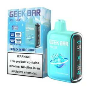 GEEK BAR PULSE 15000 DISPOSABLE - FROZEN WHITE GRAPE