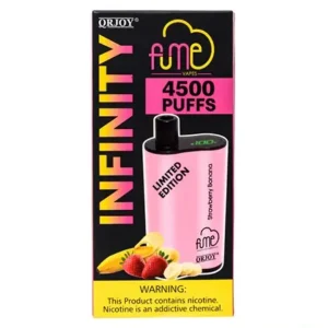 FUME INFINITY PLUS 4500 5% NIC DISPOSABLE - STRAWBERRY BANANA