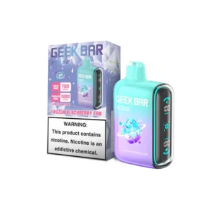 GEEK BAR PULSE 15000 DISPOSABLE - FROZEN BLACKBERRY FAB