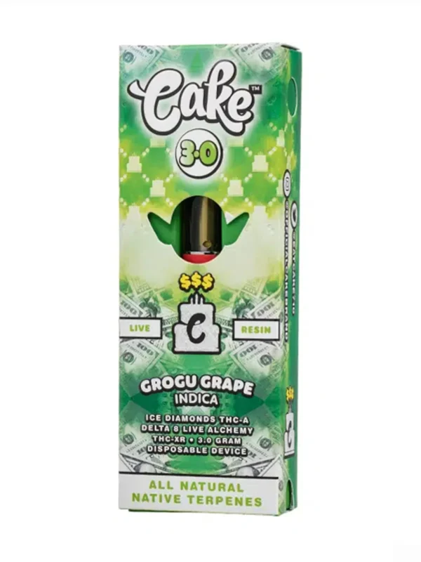 CAKE 3G MONEYLINE DISPOSABLE - GROGU GRAPE