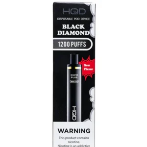 HQD PLUS 1200 5% NIC DISPOSABLE - BLACK DIAMOND