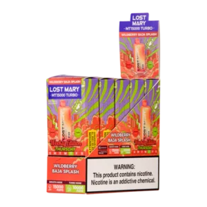 LOST MARY TURBO DISPOSABLE 15K - WILDBERRY BAJA SPLASH