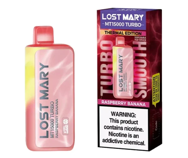 LOST MARY TURBO DISPOSABLE 15K - RASPBERRY BANANA