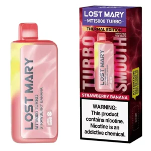 LOST MARY TURBO DISPOSABLE 15K - STRAWBERRY BANANA