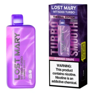 LOST MARY TURBO DISPOSABLE 15K - SUMMER GRAPE