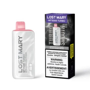 LOST MARY TURBO DISPOSABLE 15K - STRAWMELON PEACH