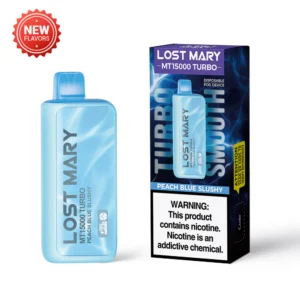 LOST MARY TURBO DISPOSABLE 15K - PEACH BLUE SLUSHY