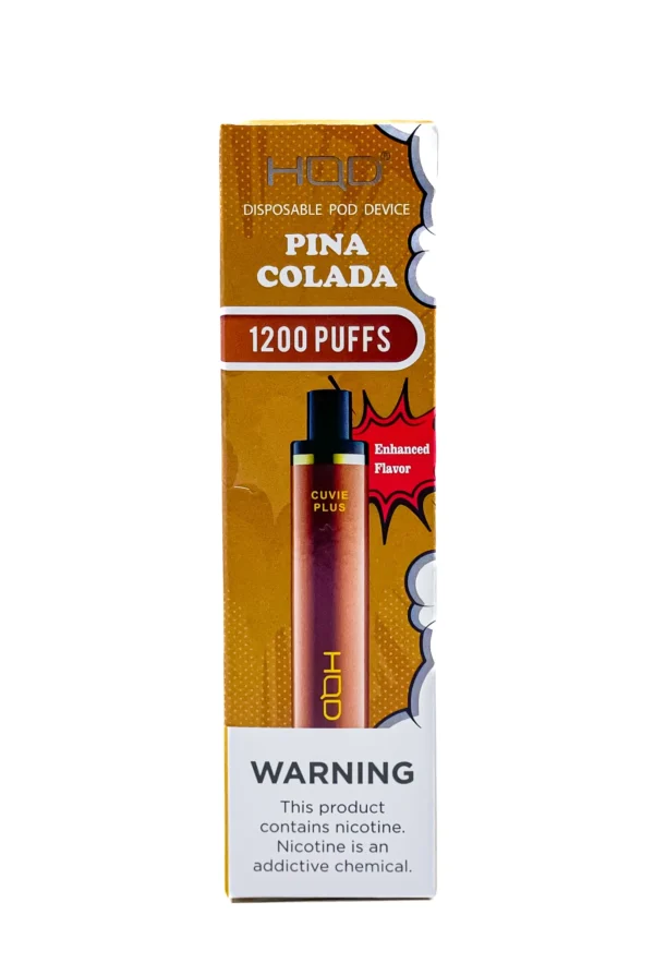 HQD PLUS 1200 5% NIC DISPOSABLE - PINA COLADA