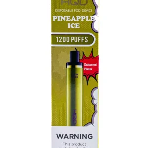 HQD PLUS 1200 5% NIC DISPOSABLE - PINEAPPLE ICE