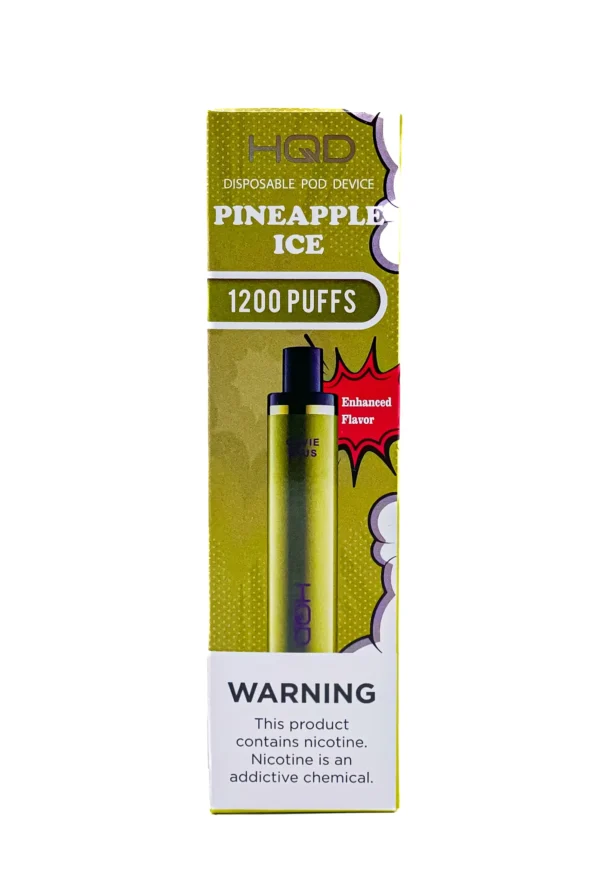 HQD PLUS 1200 5% NIC DISPOSABLE - PINEAPPLE ICE