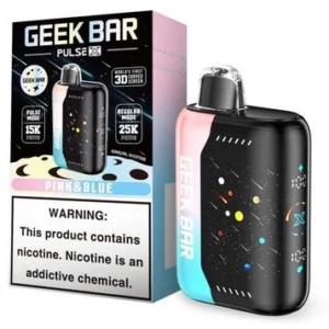 GEEK BAR PULSE X 25000 DISPOSABLE - PINK & BLUE