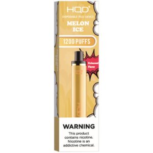 HQD PLUS 1200 5% NIC DISPOSABLE - MELON ICE