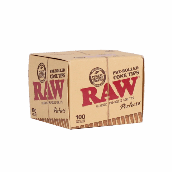 RAW PERFECTO 100CT PRE-ROLLED TIPS