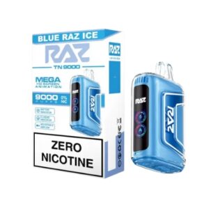 RAZ TN9000 5% NIC DISPOSABLE - BLUE RAZ ICE