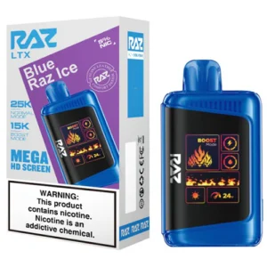RAZ LTX25000 5% NIC DISPOSABLE - BLUE RAZ ICE