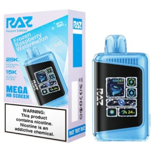 RAZ LTX25000 5% NIC DISPOSABLE - FROZEN RASPBERRY WATERMELON