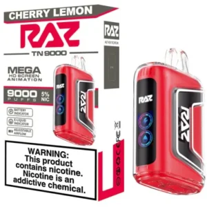 RAZ TN9000 5% NIC DISPOSABLE - CHERRY LEMON