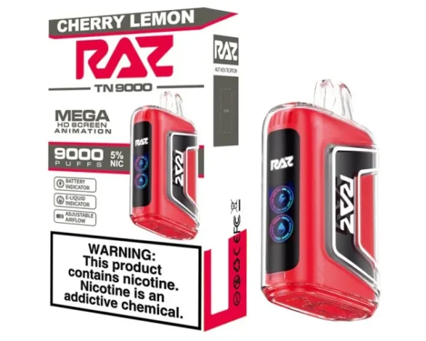 RAZ TN9000 5% NIC DISPOSABLE - CHERRY LEMON