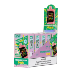 RAZ LTX25000 5% NIC DISPOSABLE - STRAWBERRY PEACH GUSH