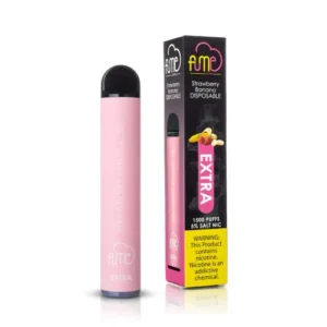 FUME EXTRA 1500 5% NIC DISPOSABLE - STRAWBERRY BANANA