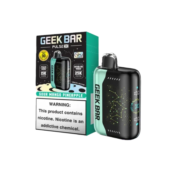 GEEK BAR PULSE X 25000 DISPOSABLE - SOUR MANGO PINEAPPLE