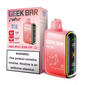 GEEK BAR PULSE 15000 DISPOSABLE - SOUR APPLE BLOW POP