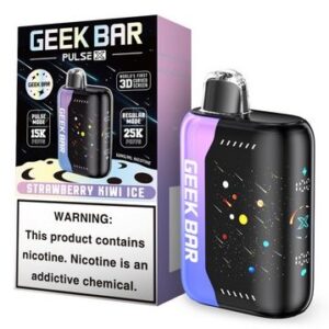 GEEK BAR PULSE X 25000 DISPOSABLE - STRAWBERRY KIWI ICE