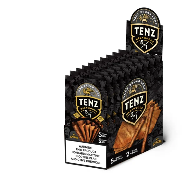 ZZ TENZ WRAPS - DARK BROADLEAF - Image 2