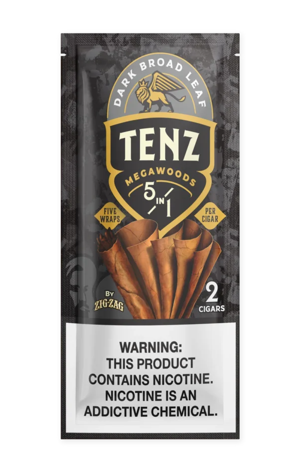 ZZ TENZ WRAPS - DARK BROADLEAF - Image 3