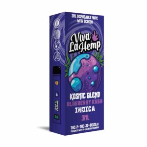 VIVA LA HEMP KOSMIC BLEND 3ML DISPOSABLE - BLUEBERRY KUSH