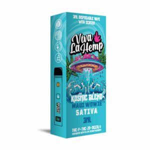 VIVA LA HEMP KOSMIC BLEND 3ML DISPOSABLE - MAUI WOWIE