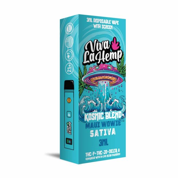 VIVA LA HEMP KOSMIC BLEND 3ML DISPOSABLE - MAUI WOWIE
