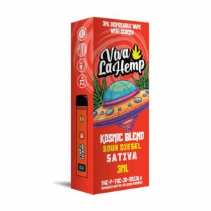 VIVA LA HEMP KOSMIC BLEND 3ML DISPOSABLE - SOUR DIESEL