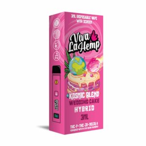 VIVA LA HEMP KOSMIC BLEND 3ML DISPOSABLE - WEDDING CAKE