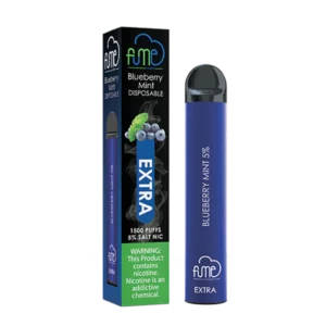 FUME EXTRA 1500 5% NIC DISPOSABLE - BLUEBERRY MINT