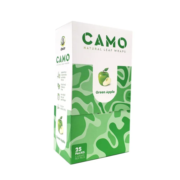 CAMO LEAF 5PK WRAPS - GREEN APPLE - Image 2
